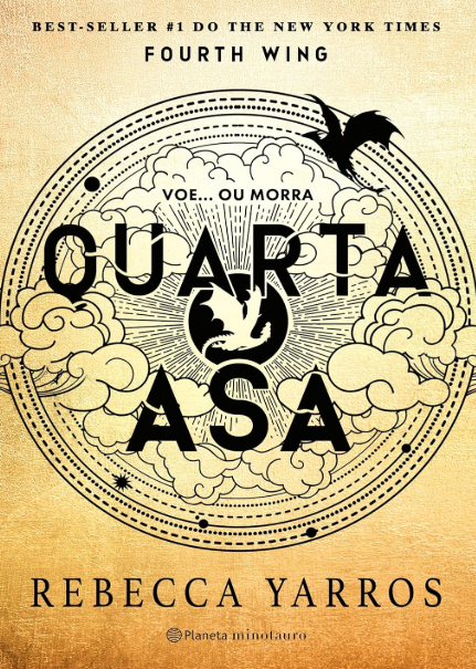 Capa do livro Quarta Asa