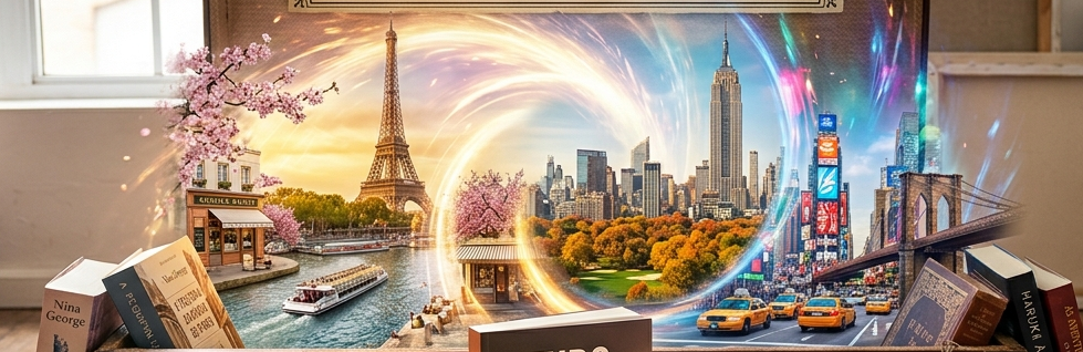 Vários pontos turísticos do mundo saem de alguns livro.